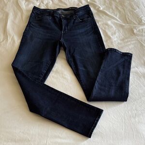 AG Adriano Goldschmied Dark Blue Prima Ankle Skinny Jeans